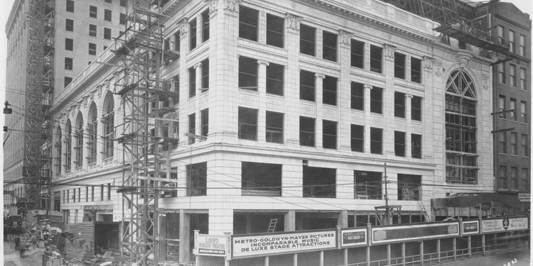 Midland Theatre Under Construction in 1926